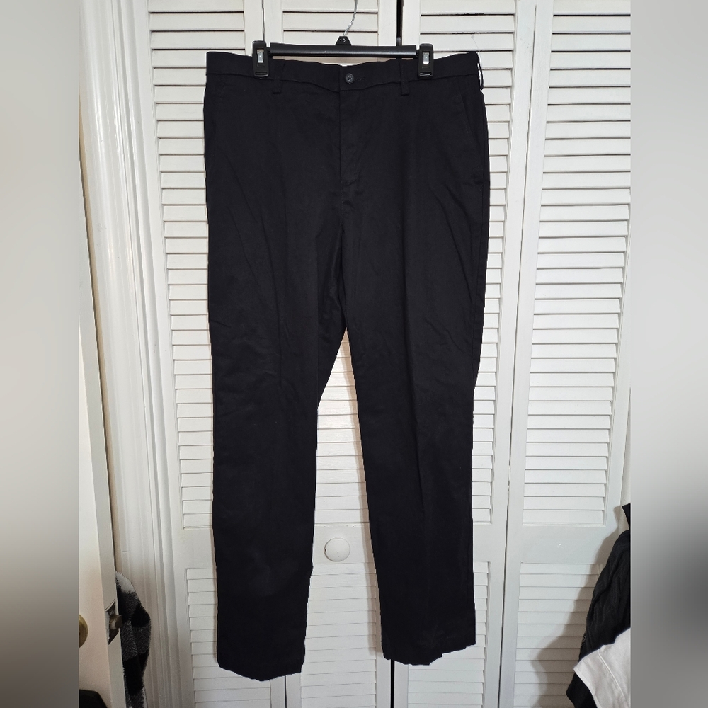 Croft & Barrow Men's 36 x 32 Dark Navy Classic Fit Chinos